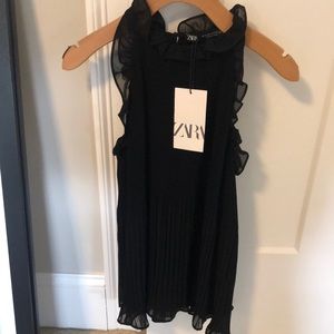 Zara Black Sleeveless Top